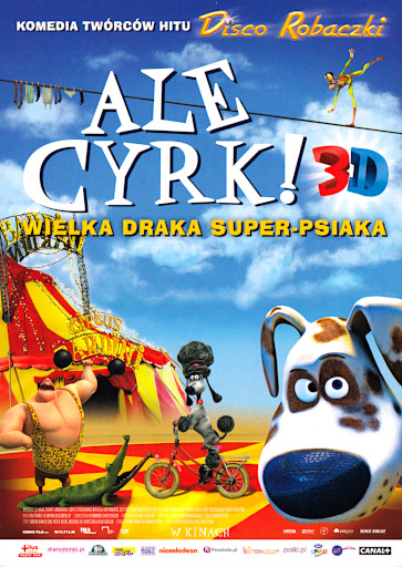 Przód ulotki filmu 'Ale Cyrk!'