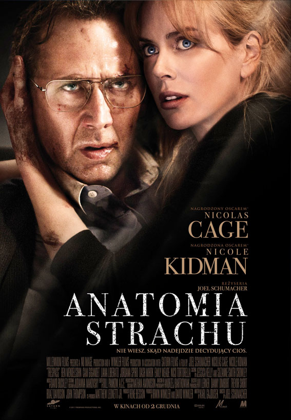 Polski plakat filmu 'Anatomia Strachu'