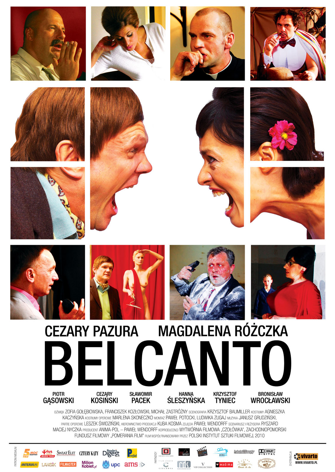 Polski plakat filmu 'Belcanto'