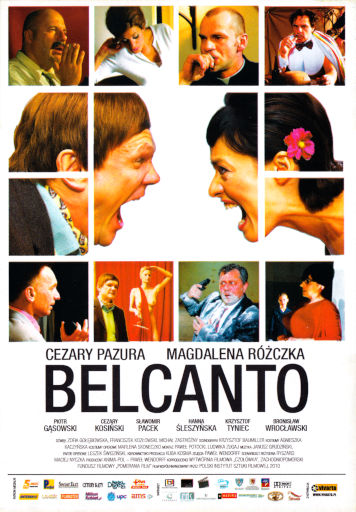 Przód ulotki filmu 'Belcanto'