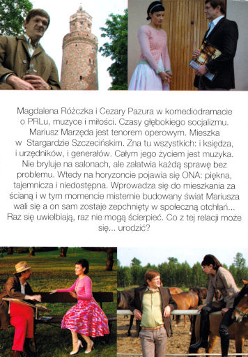 Tył ulotki filmu 'Belcanto'