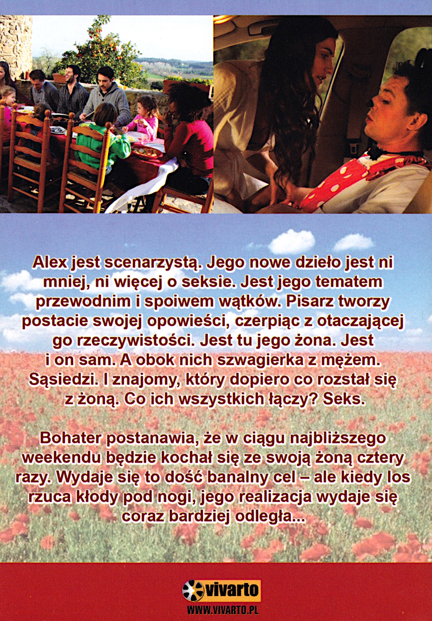 Ulotka filmu 'Cokolwiek Się Zdarzy (tył)'