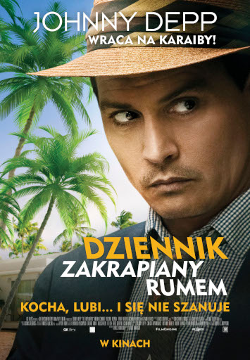 Polski plakat filmu 'Dziennik Zakrapiany Rumem'