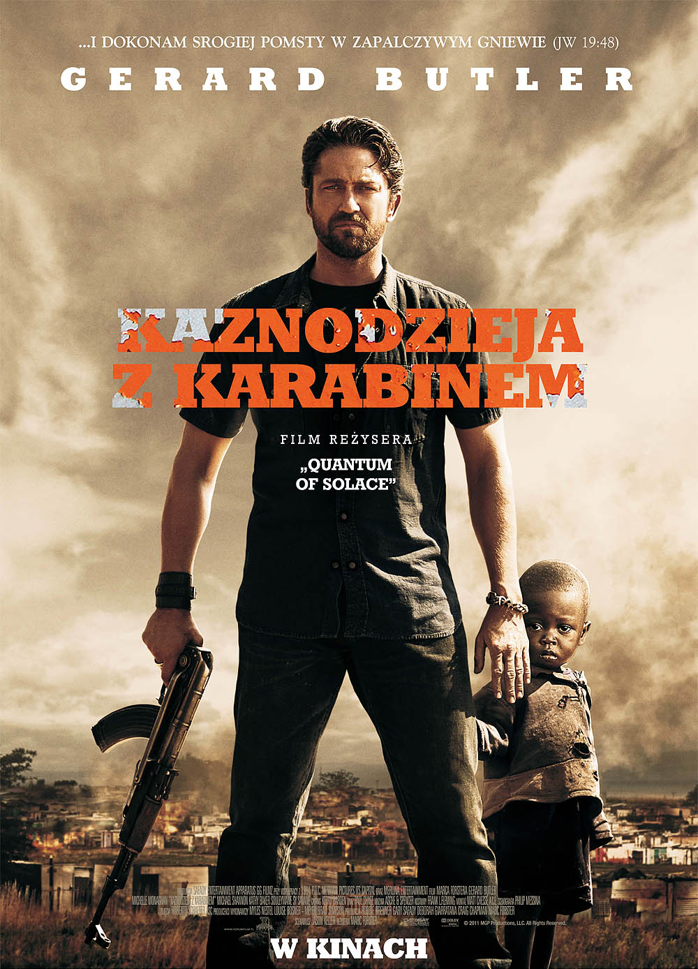 Polski plakat filmu 'Kaznodzieja Z Karabinem'