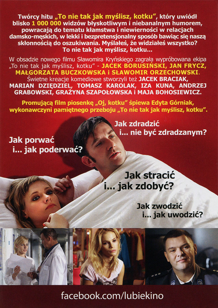 Ulotka filmu 'Pokaż Kotku, Co Masz W Środku (tył)'