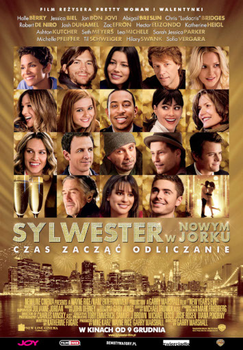 Polski plakat filmu 'Sylwester W Nowym Jorku'