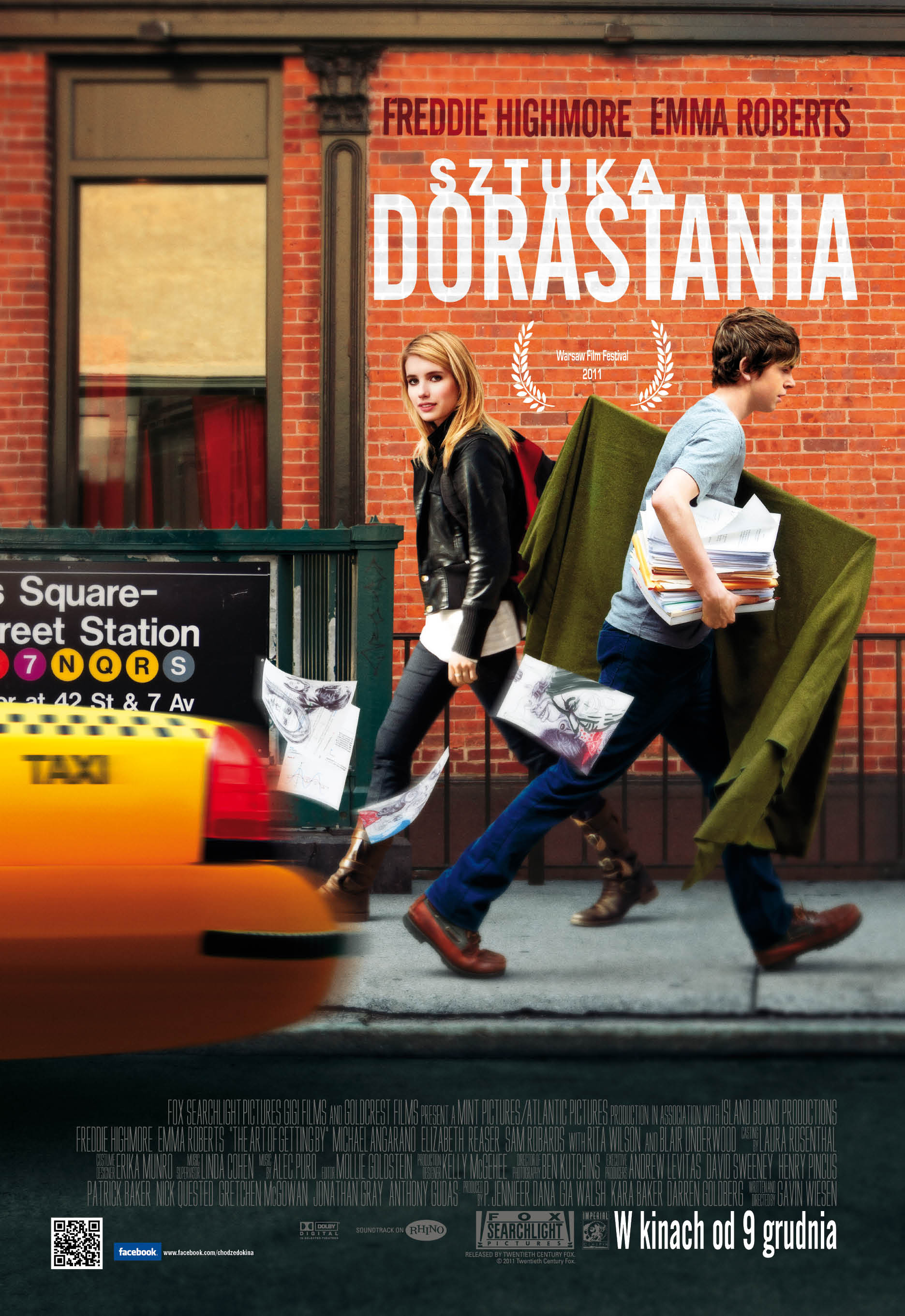 Polski plakat filmu 'Sztuka Dorastania'