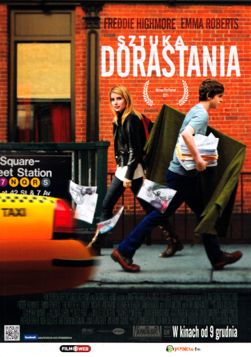 Przód ulotki filmu 'Sztuka Dorastania'