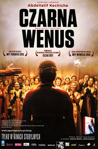 Przód ulotki filmu 'Czarna Wenus'