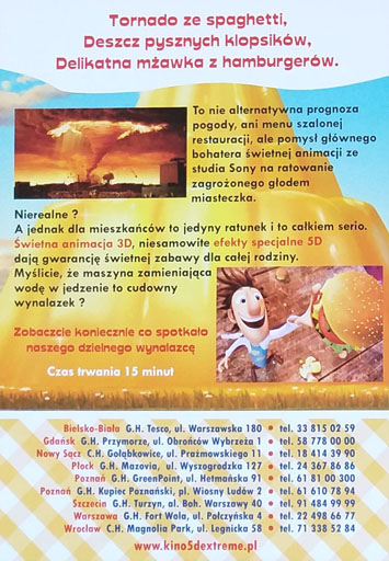Ulotka filmu ''