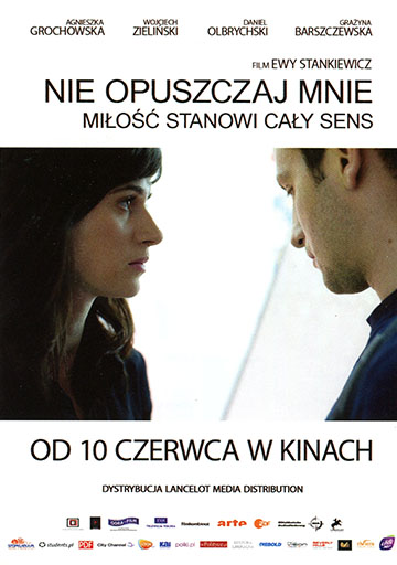 Przód ulotki filmu 'Nie Opuszczaj Mnie'