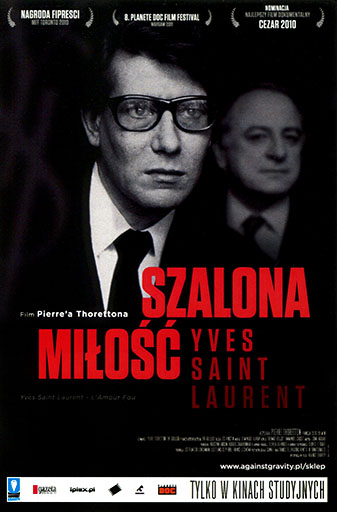 Przód ulotki filmu 'Szalona Miłość - Yves Saint Laurent'