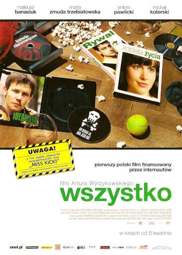 Przód ulotki filmu 'Wszystko'