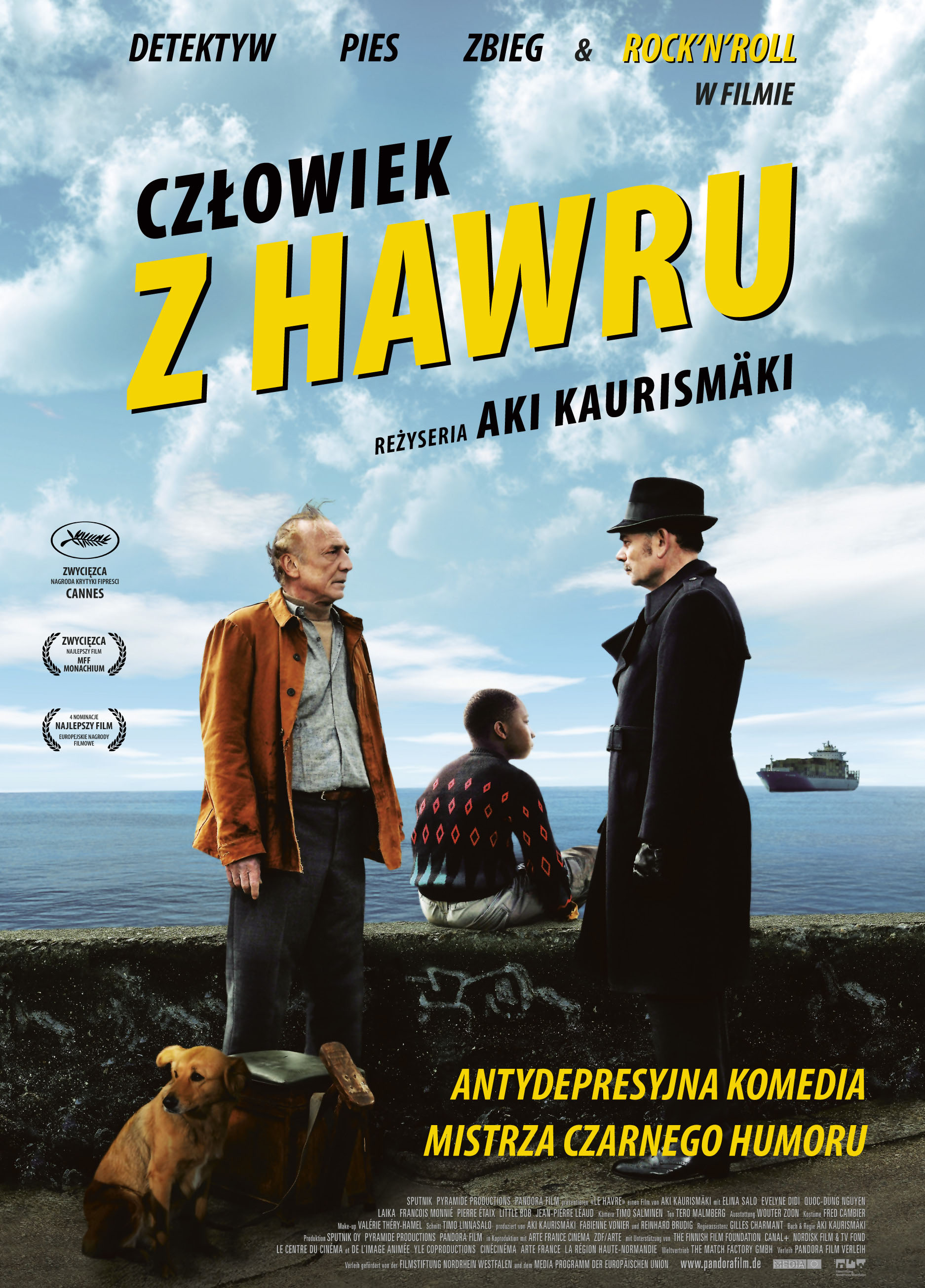 Polski plakat filmu 'Człowiek Z Hawru'
