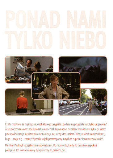 Tył ulotki filmu 'Ponad Nami Tylko Niebo'