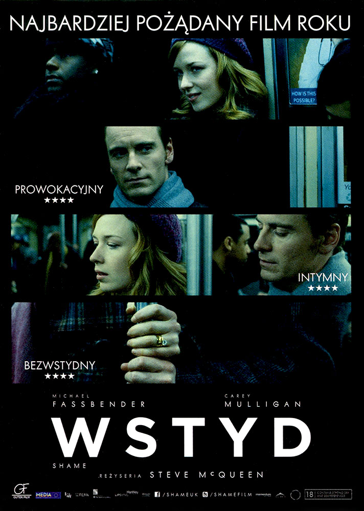 Ulotka filmu 'Wstyd (przód - wersja B)'