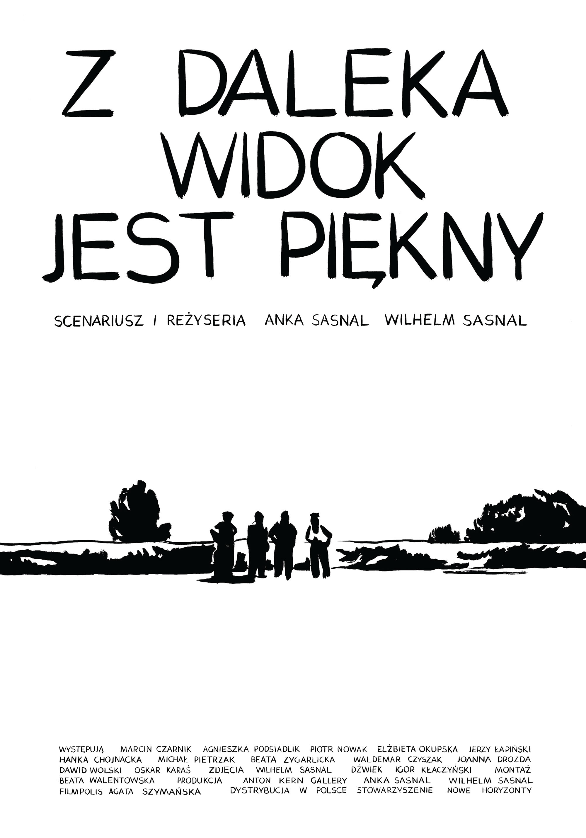 Polski plakat filmu 'Z Daleka Widok Jest Piękny'