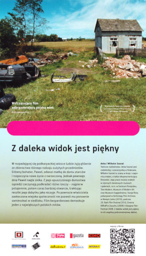 Tył ulotki filmu 'Z Daleka Widok Jest Piękny'