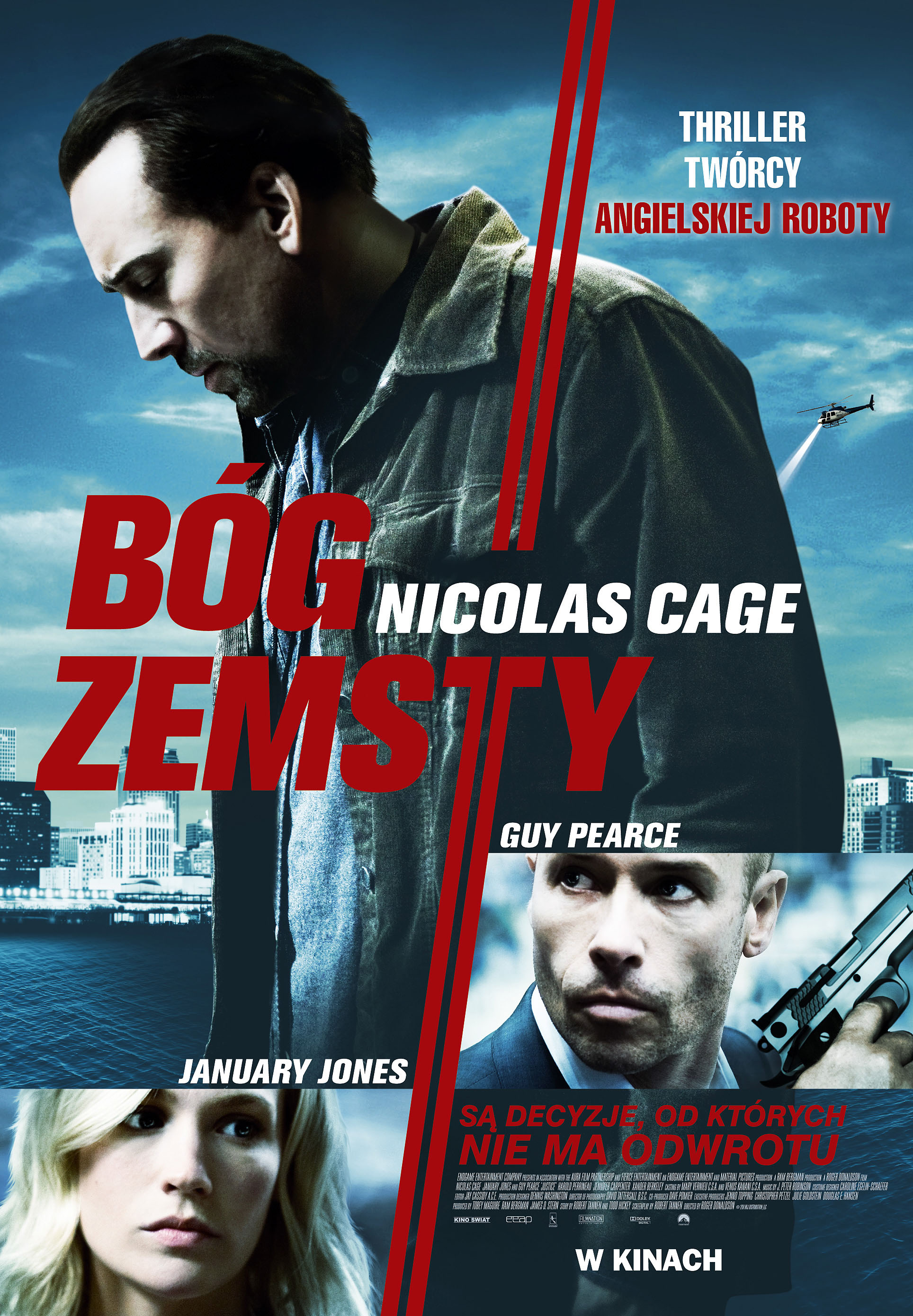 Polski plakat filmu 'Bóg Zemsty'