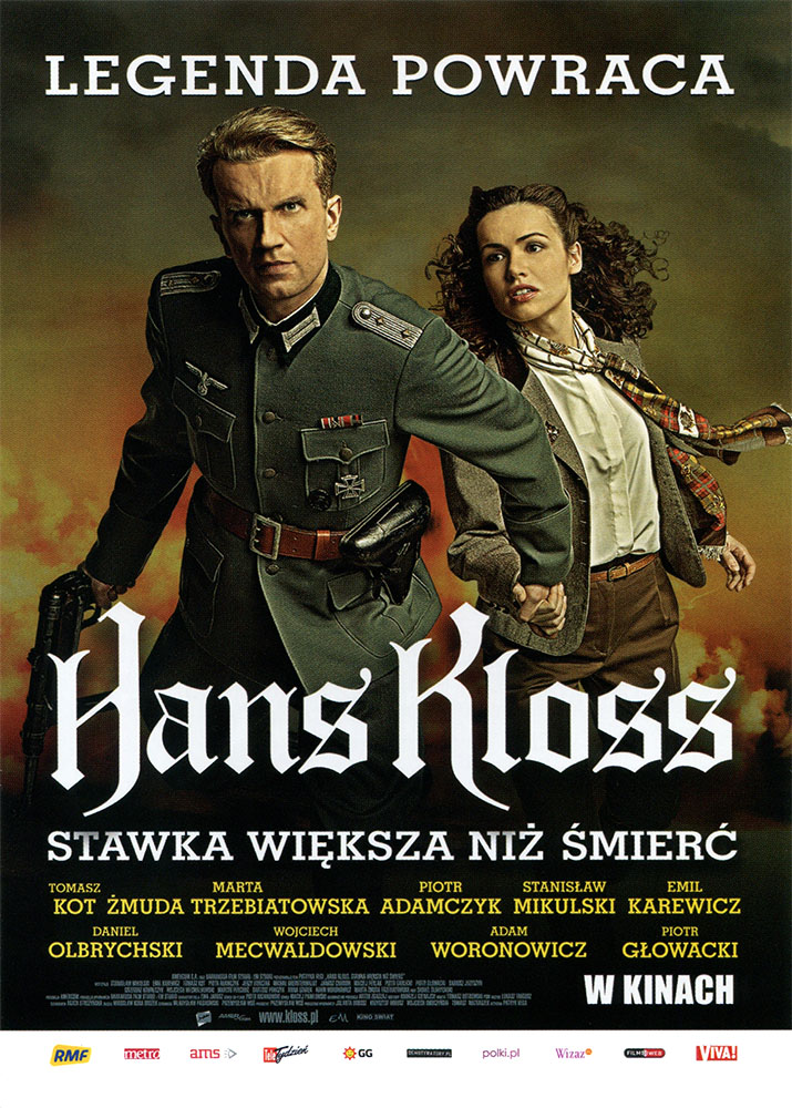 Ulotka filmu 'Hans Kloss. Stawka Większa Niż Śmierć (przód - wersja B)'