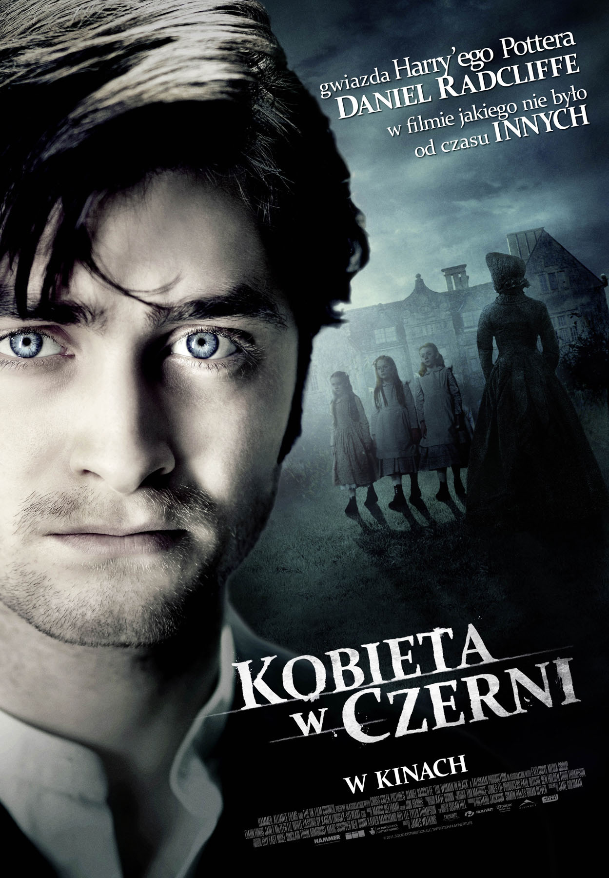 Polski plakat filmu 'Kobieta W Czerni'