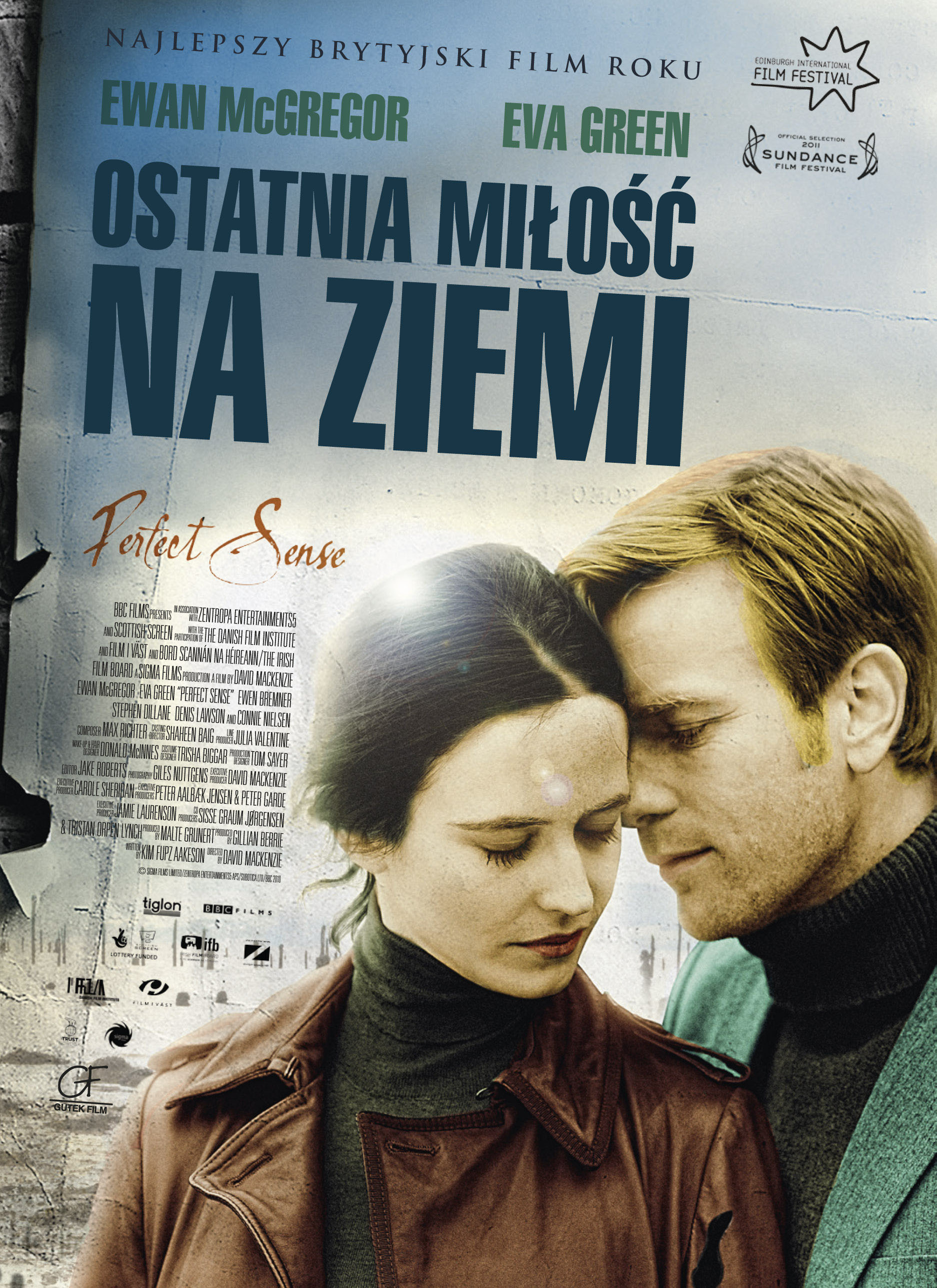 Polski plakat filmu 'Ostatnia Miłość Na Ziemi'
