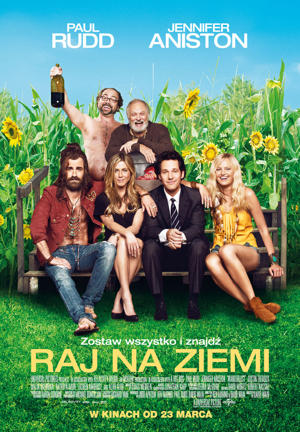 Polski plakat filmu 'Raj Na Ziemi'