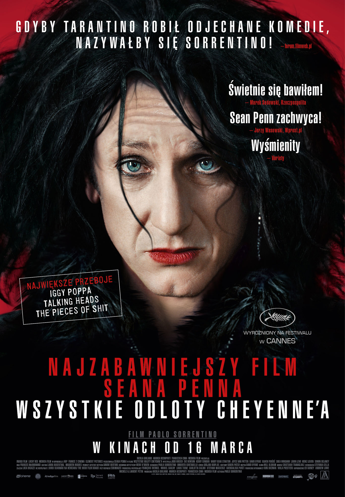 Polski plakat filmu 'Wszystkie Odloty Cheyenne\'a'