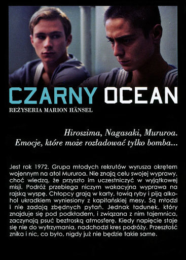 Tył ulotki filmu 'Czarny Ocean'