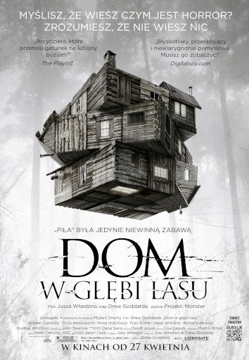 Polski plakat filmu 'Dom W Głębi Lasu'