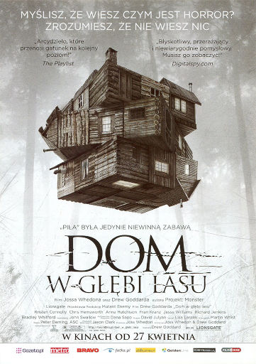 Przód ulotki filmu 'Dom W Głębi Lasu'