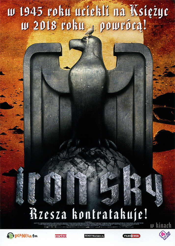 Ulotka filmu 'Iron Sky (przód)'