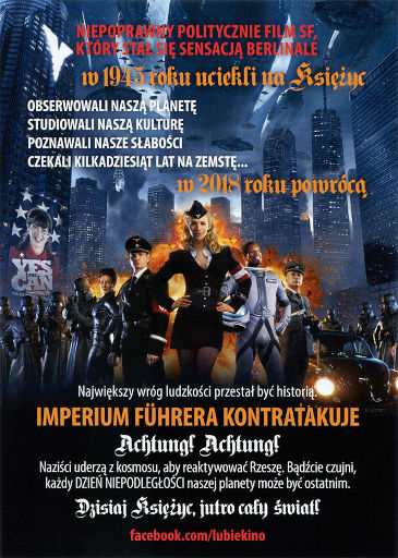 Tył ulotki filmu 'Iron Sky'
