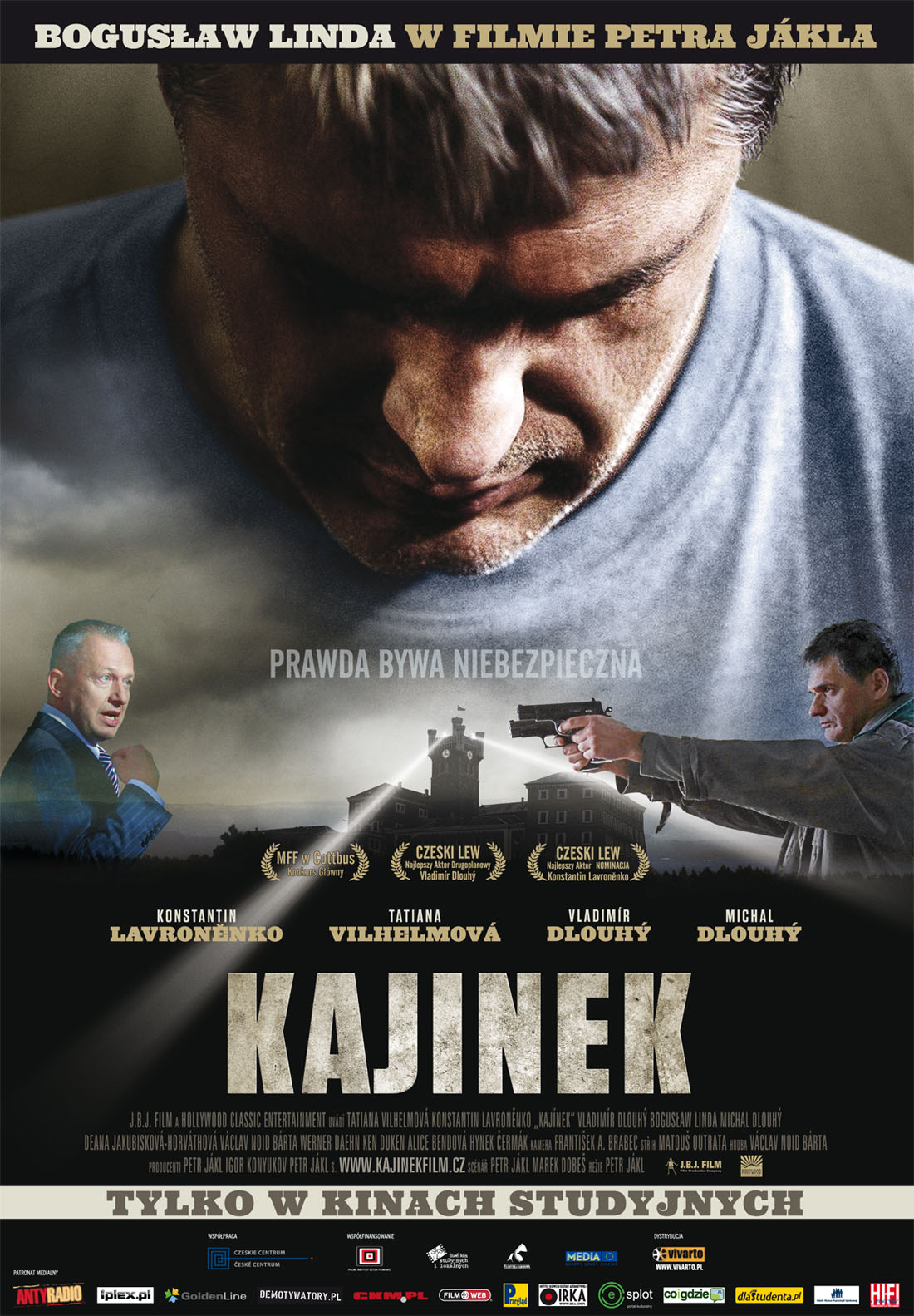 Polski plakat filmu 'Kajínek'