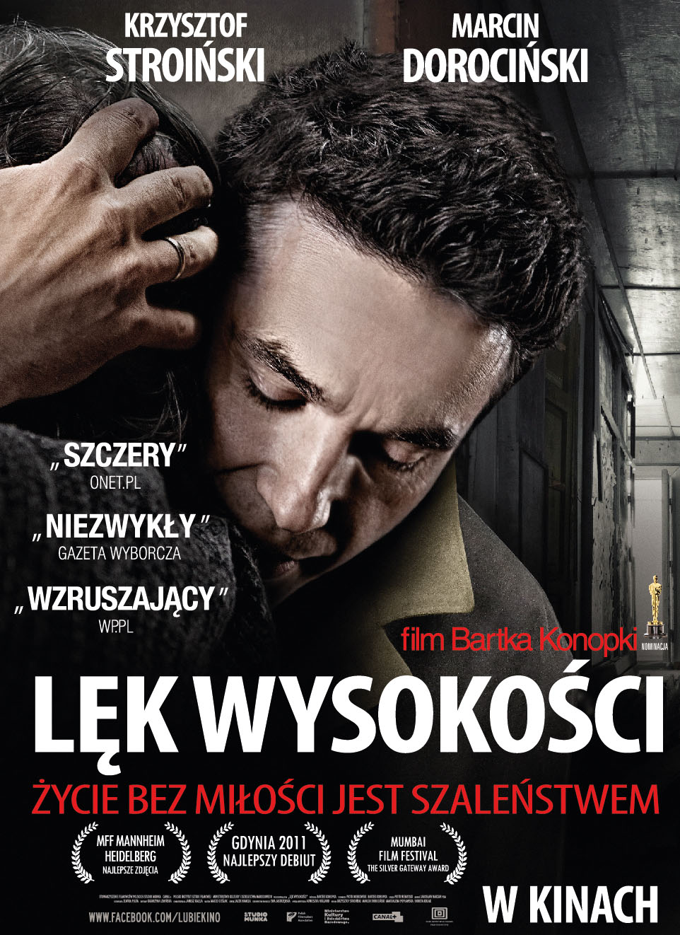 Polski plakat filmu 'Lęk Wysokości'