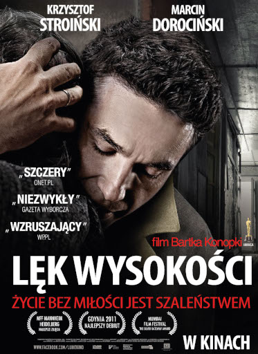 Polski plakat filmu 'Lęk Wysokości'
