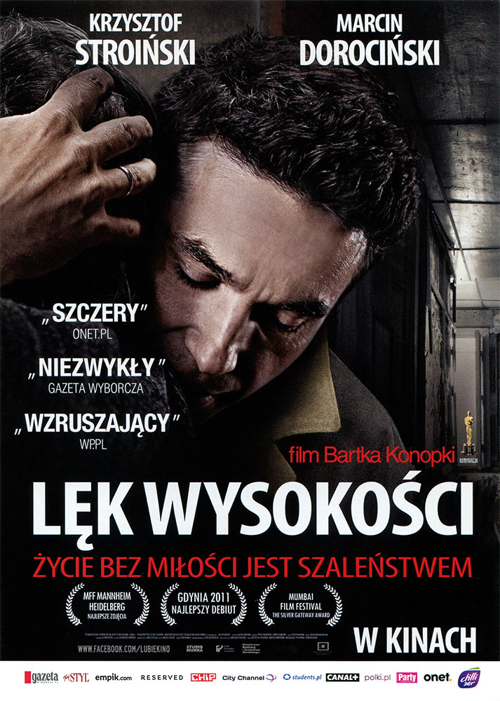 Ulotka filmu 'Lęk Wysokości (przód)'