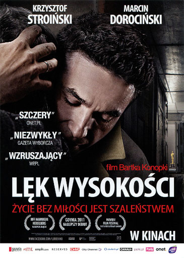 Przód ulotki filmu 'Lęk Wysokości'