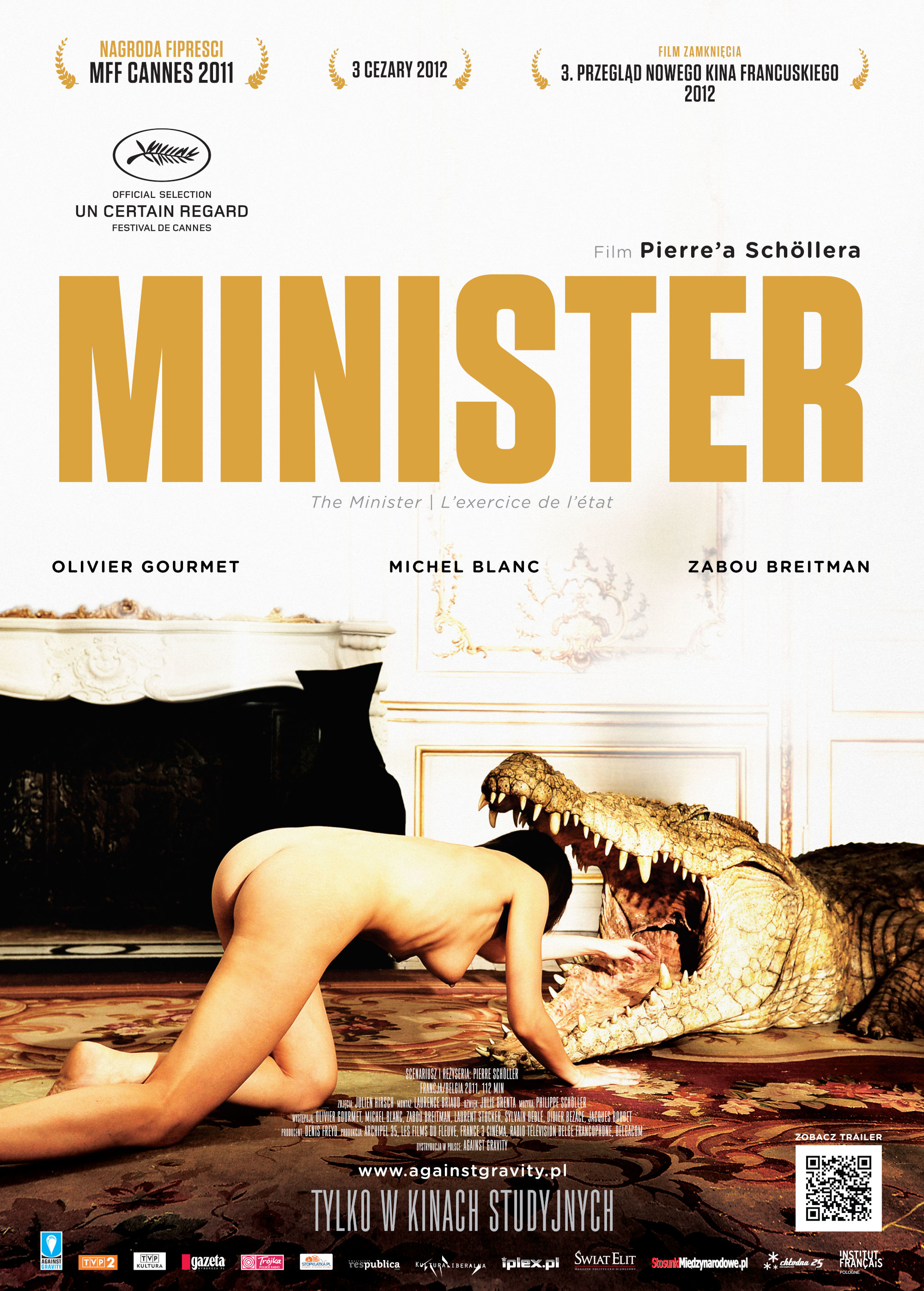 Polski plakat filmu 'Minister'
