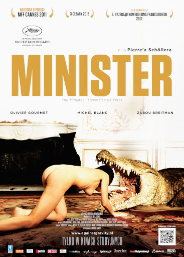 Polski plakat filmu 'Minister'