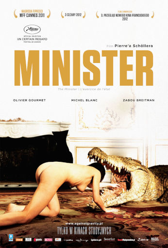 Przód ulotki filmu 'Minister'