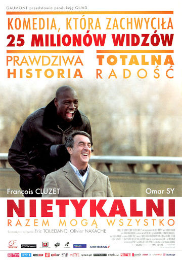 Przód ulotki filmu 'Nietykalni'