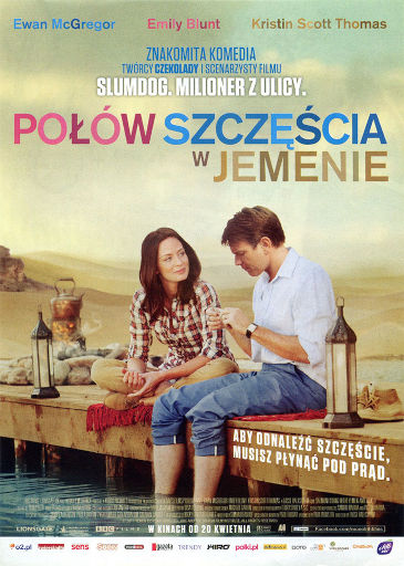 Przód ulotki filmu 'Połów Szczęścia W Jemenie'