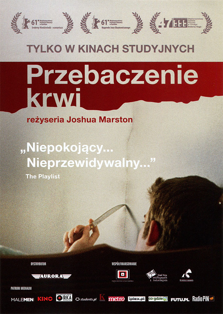 Ulotka filmu 'Przebaczenie Krwi (przód)'