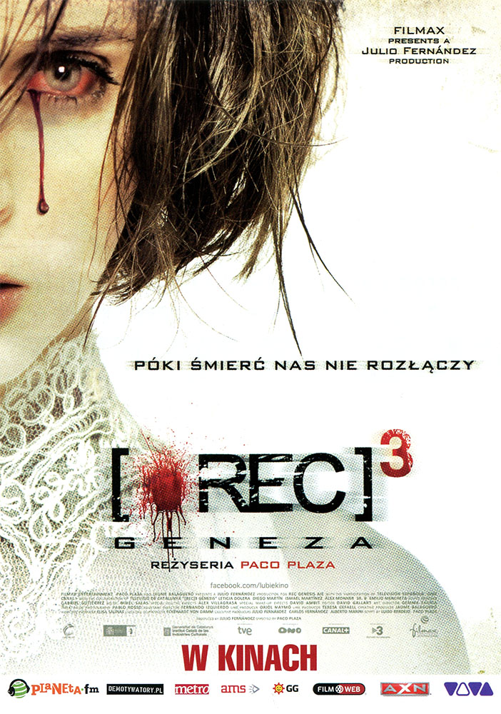 Ulotka filmu '[Rec]³: Geneza (przód)'