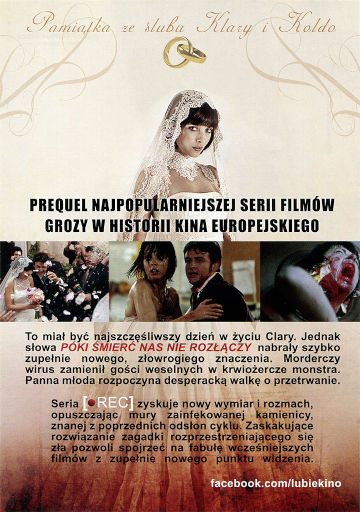 Tył ulotki filmu '[Rec]³: Geneza'