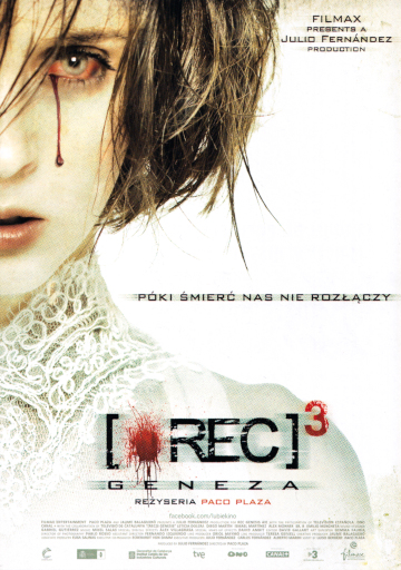Przód ulotki filmu '[Rec]³: Geneza'