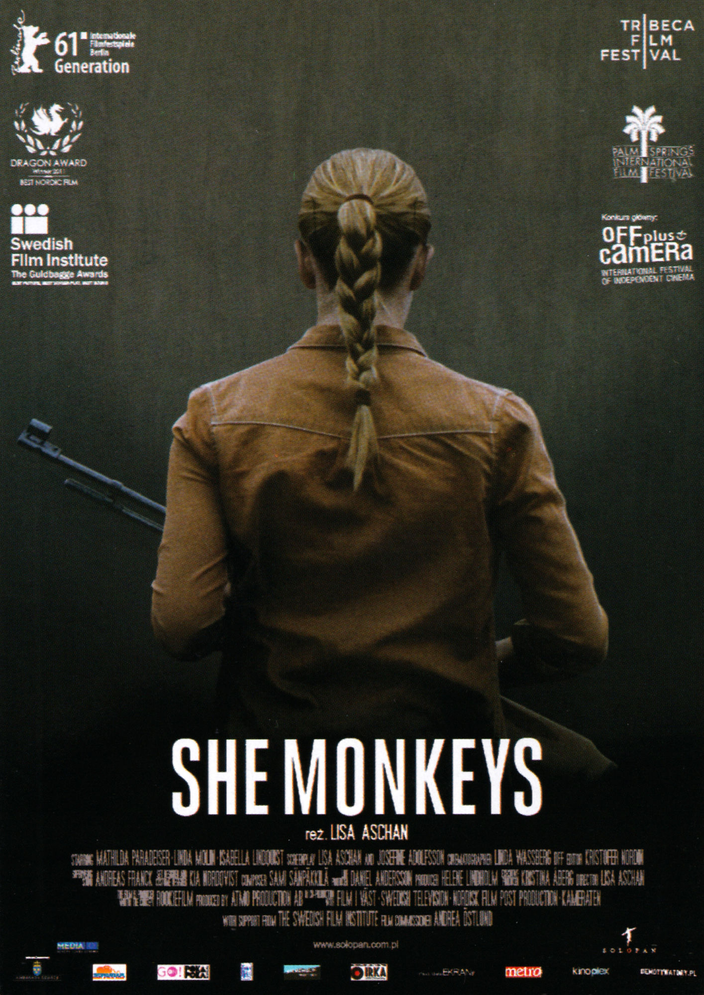 Ulotka filmu 'She Monkeys (przód)'