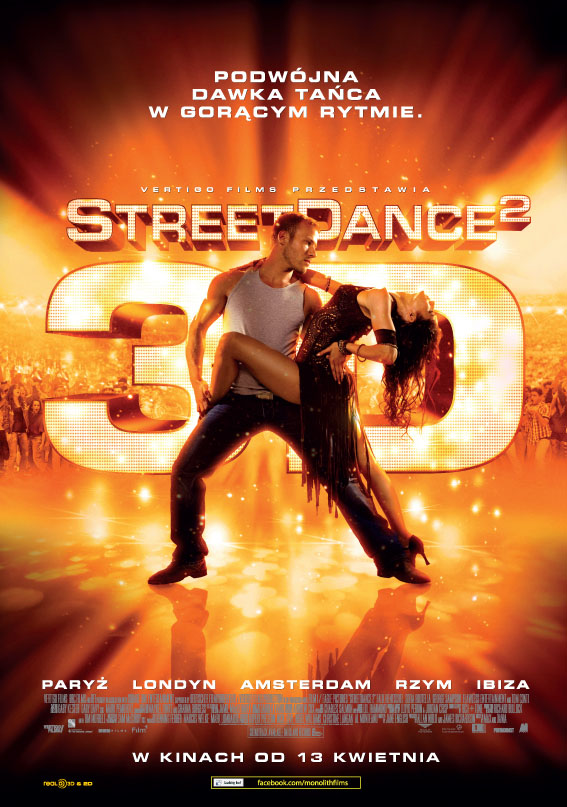 Polski plakat filmu 'StreetDance 2'