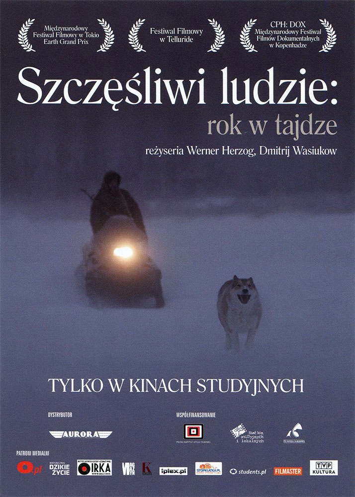 Ulotka filmu 'Szczęśliwi Ludzie: Rok W Tajdze (przód)'